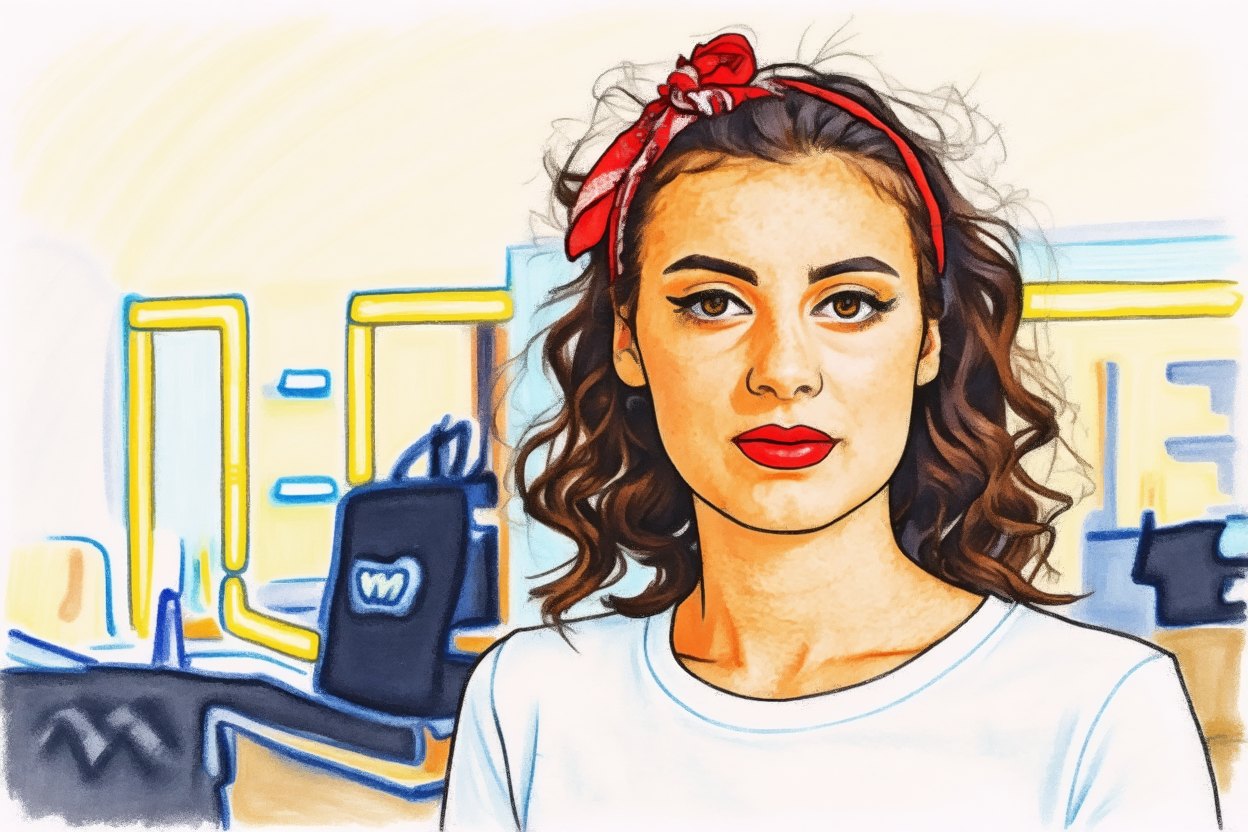 Photo To Colored Sketch